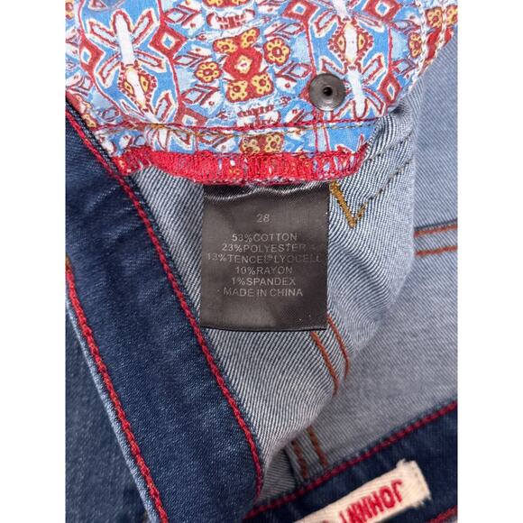 Johnny Was Jeans 28 Womens Skinny Mid Rise Medium Wash Denim - Picture 7 of 7